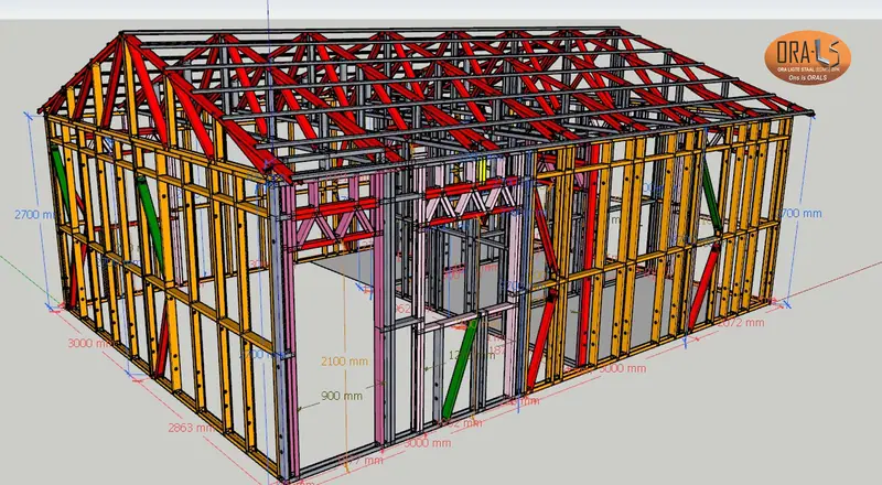 ORA Light Steel structure design