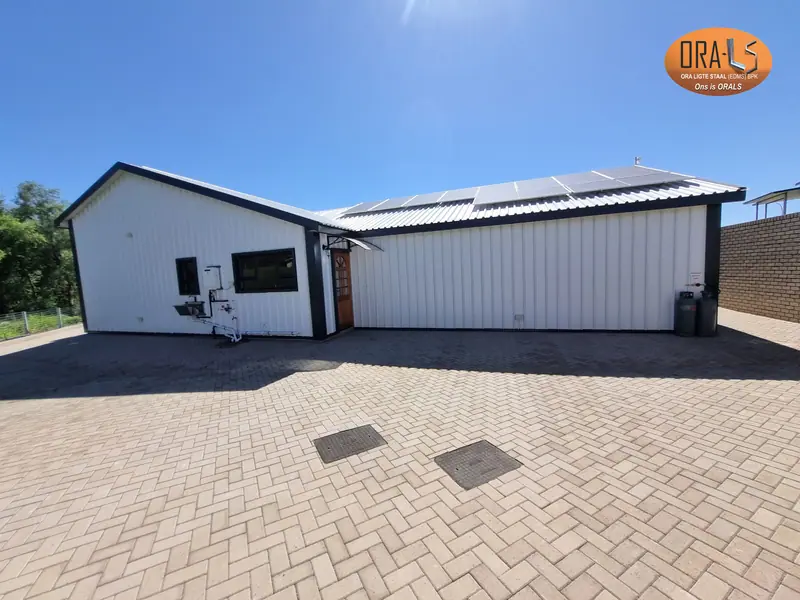 Residential house completed using ORALS-supplied structural systems and materials