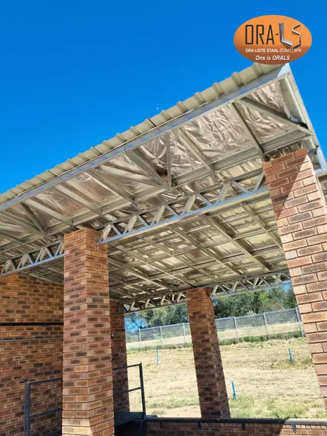 Canopy using ORALS-supplied structural systems and materials