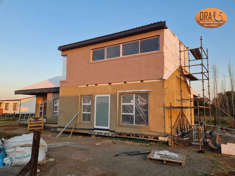 House cladding using ORALS-supplied structural systems and materials