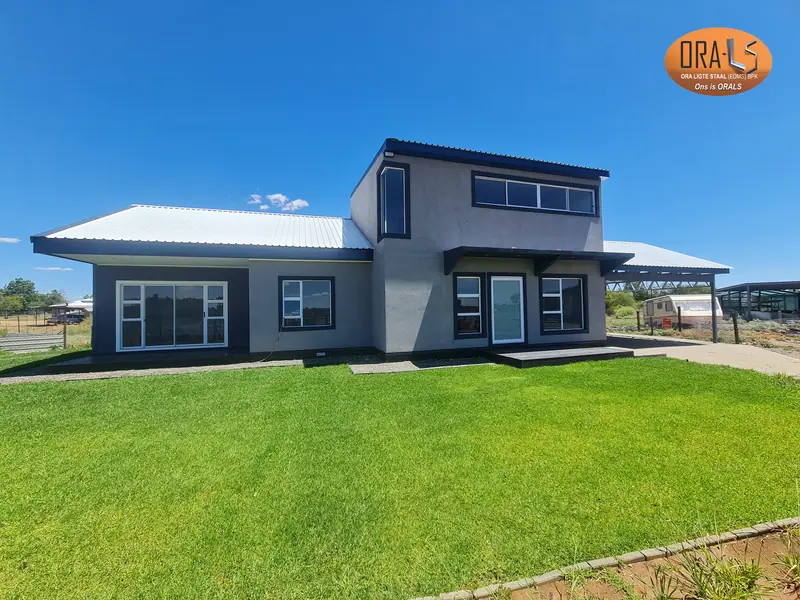 House completed using ORALS-supplied structural systems and materials
