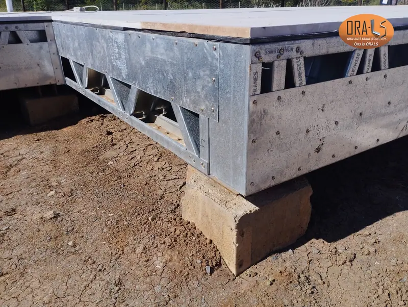 House foundation using ORALS-supplied structural systems and materials