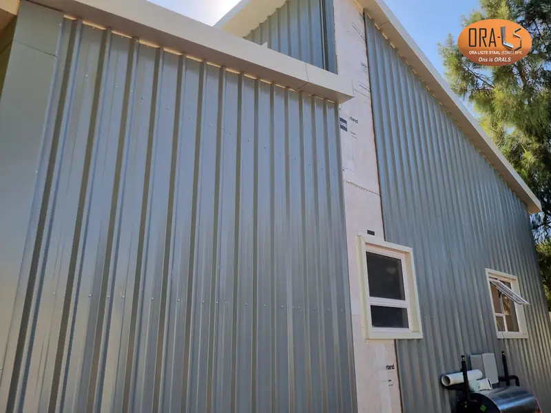 Residential house using ORALS-supplied structural systems and materials