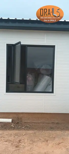 Aluminium windows using ORALS-supplied structural systems and materials
