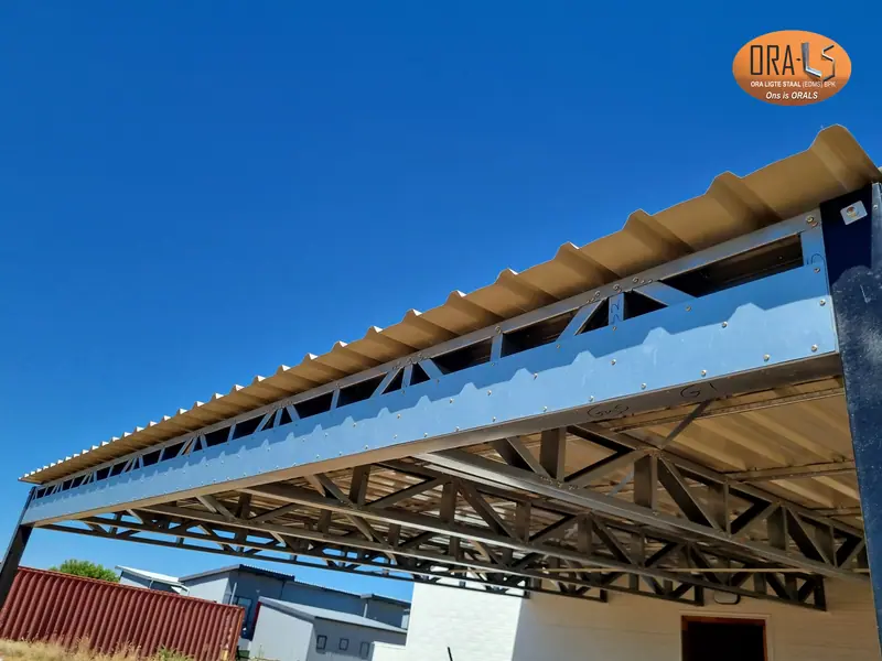 Canopy completed using ORALS-supplied structural systems and materials