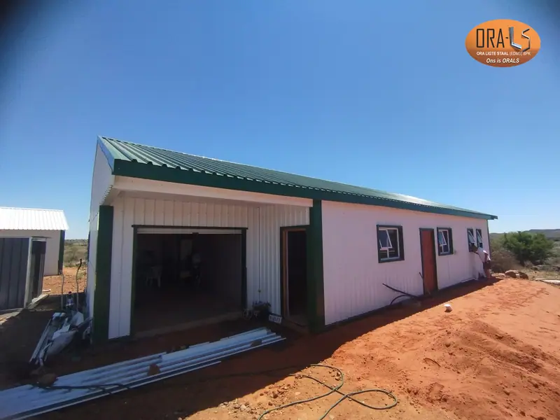 Farm house completed using ORALS-supplied structural systems and materials