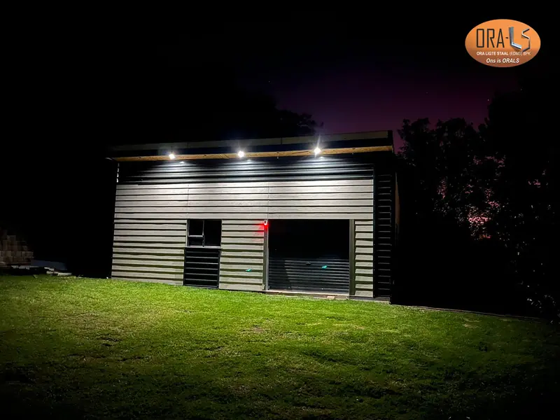 Workshop shed completed bethlehem using ORALS-supplied structural systems and materials